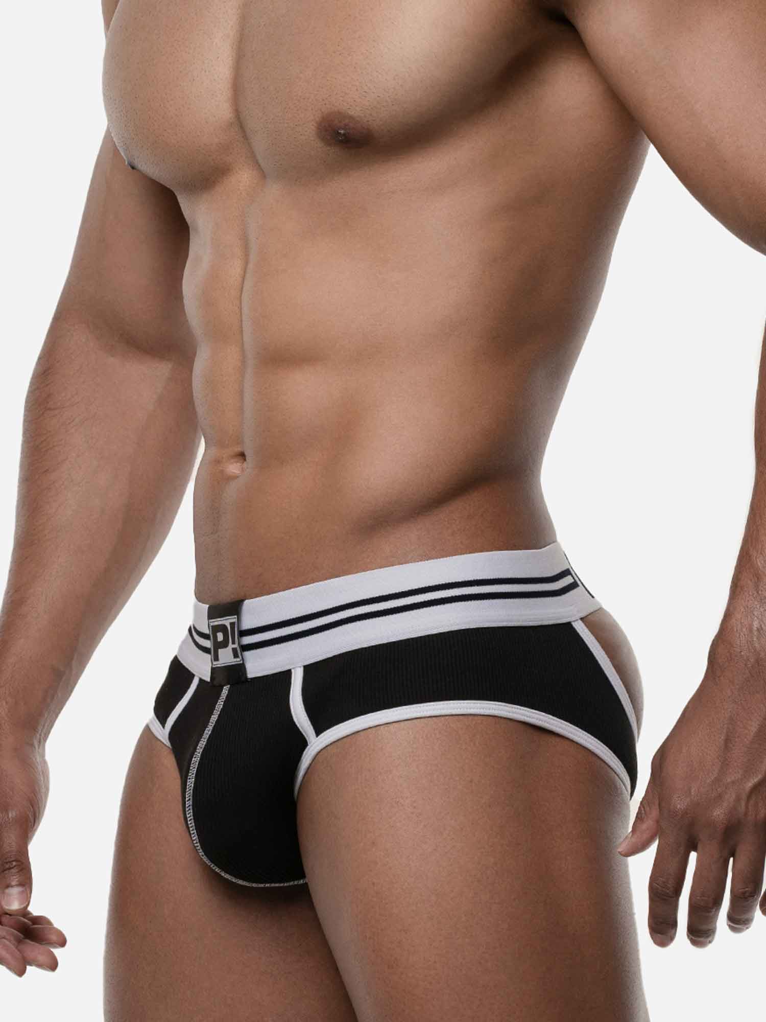 Backless Brief - Black