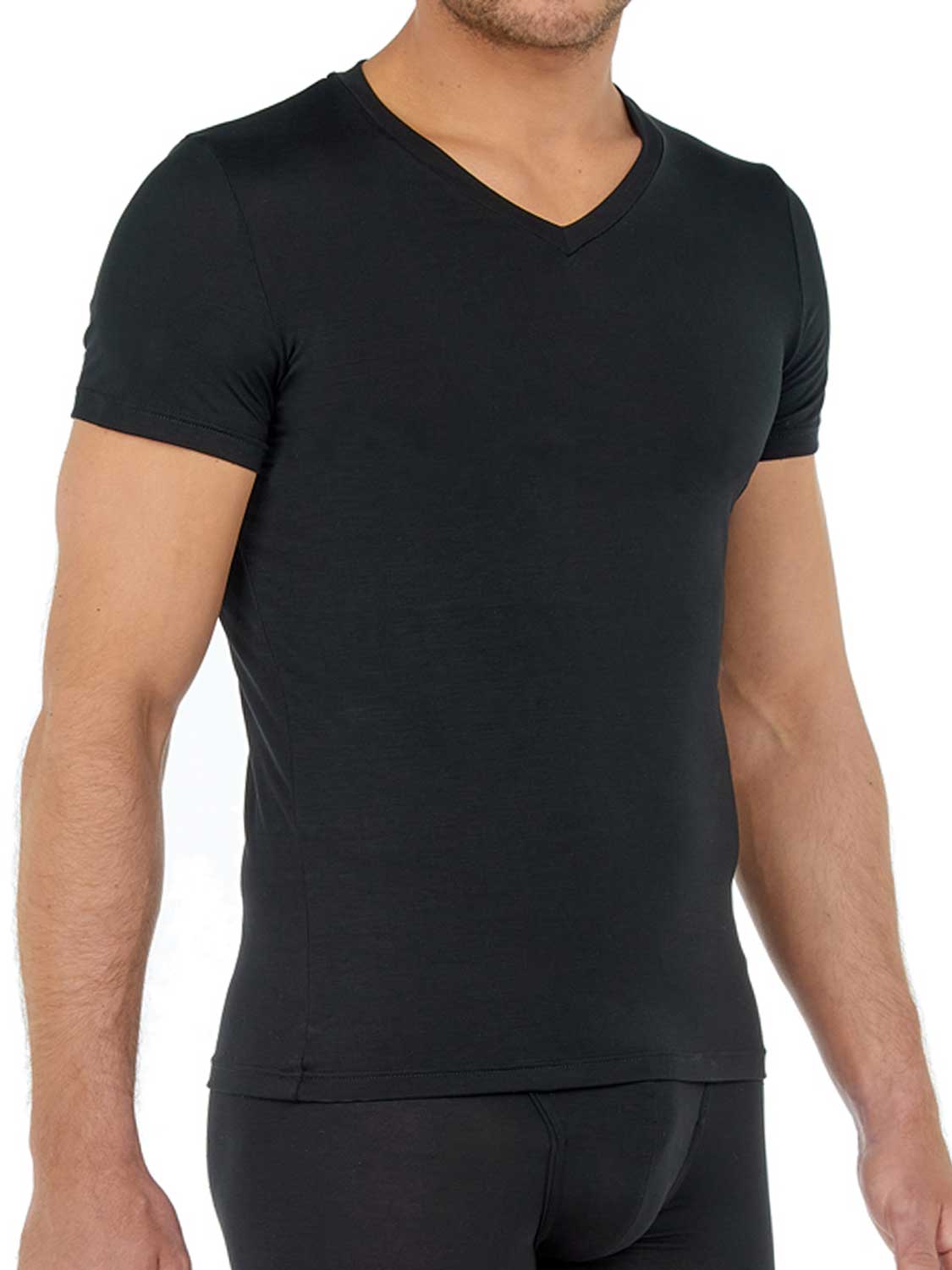 T-Shirt V-neck - Tencel Soft